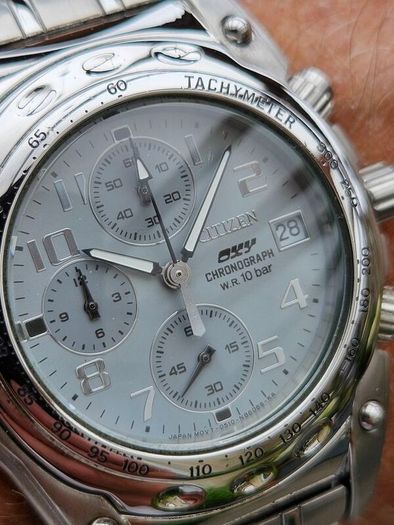 Watch Citizen OXY Chronograph. Quartz