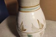Lovely Handmade Art Pottery Vase not Signed , Abstract