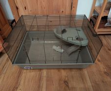 large hamster cage + accessories