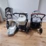 Tricycle, baby buggy set Image 2