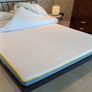 King size bed frame with Eve mattress Image 3