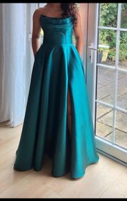 Emerald Green Debs Dress