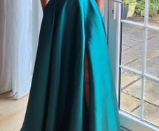 Emerald Green Debs Dress