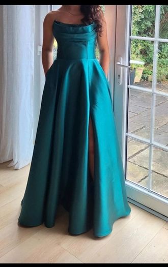 Emerald Green Debs Dress