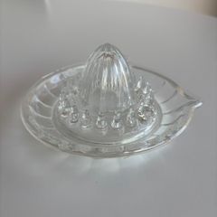 Vintage Reims Glass Citrus Juicer