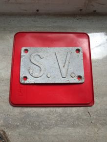 Metal SV Sign