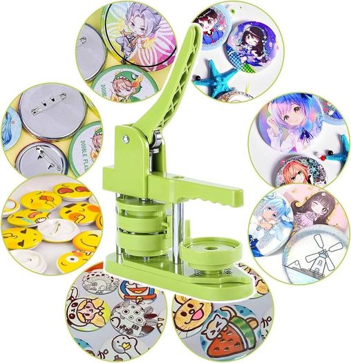 Badge Making Machine 58mm - Green - Brand New & Boxed