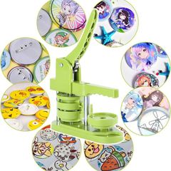 Badge Making Machine 58mm - Green - Brand New & Boxed