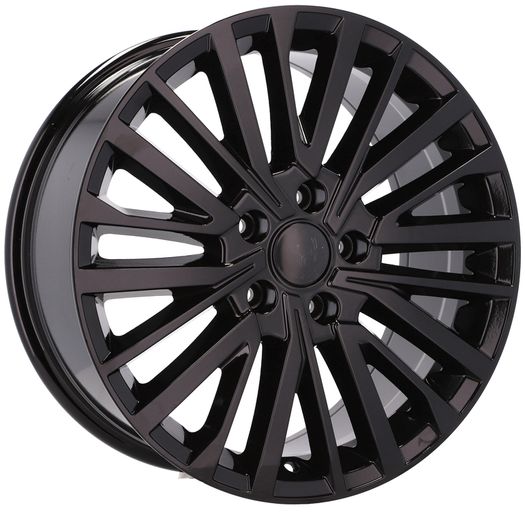 18" Multivan Style Black Alloy Wheels Vw 5x120
