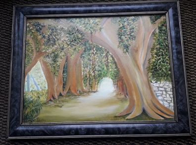 Acrylic Hand painting - Reduced