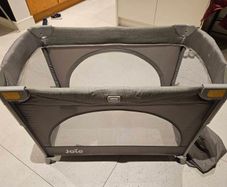 Joie travel cot with bassinet and extra mattress