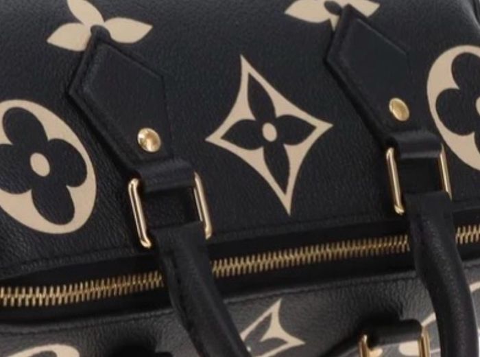 Louis Vuitton Speedy 25 Bandouliere Bicolour Monogram Empreinte (NFID) GH