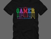 Pro gamer always respawn, gamer t shirt, gaming t shirt