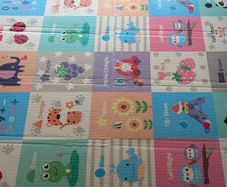Baby play mat foldable