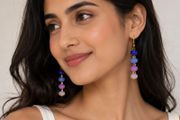 Natural stone earrings