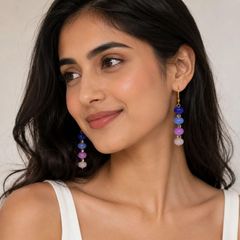 Natural stone earrings