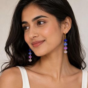 Natural stone earrings