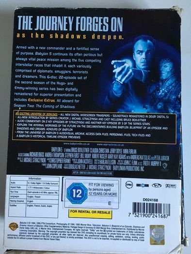 Babylon 5 (Complete Series 1-5 1994-1998)