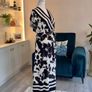 Brand New Virgo Boutique Cow Print Striped Midi Dress - Size XL (UK 14-16 / EU 42-44) Image 10