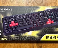 BNIB Python Overdrive RGB Gaming Keyboard Wired LED Backlit