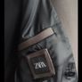 NWT Men's Zara Wool Peacoat Size L Image 10
