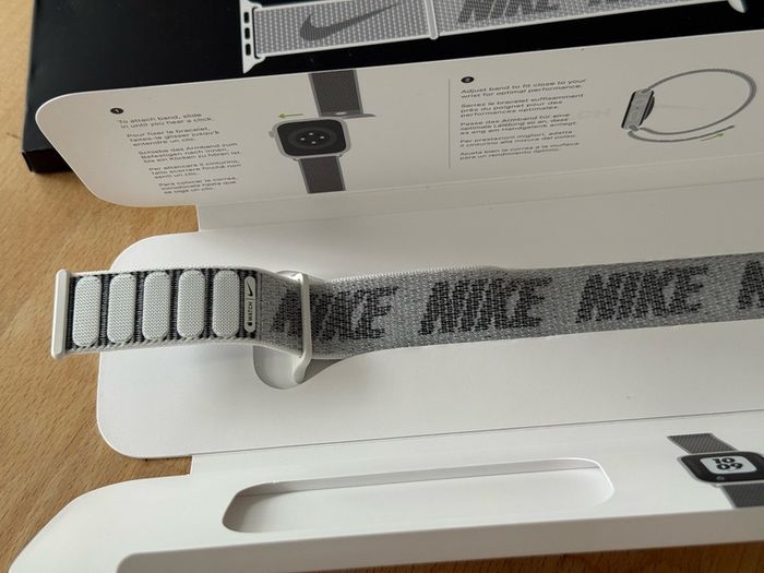 Nike Summit White Apple Watch Band 45mm