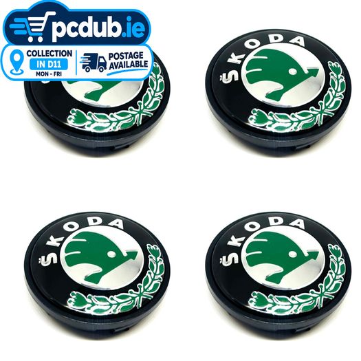 4pcs 65mm Skoda Centre Cap 3B7601171
