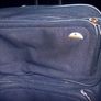 Samsonite LArge Blue Canvas Suitcase Image 4