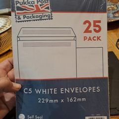 25 C5 envelopes packs