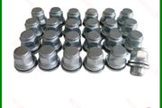 24 x New Alloy Wheel Nuts - Toyota Land Cruiser, Hilux, Mitsubishi L200, Pajero, Shogun (A24) Delivery
