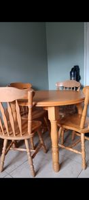 Dining table and chairs
