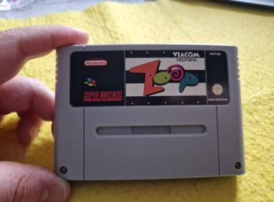 ZOOP Super Nintendo Snes Arcade Games Original