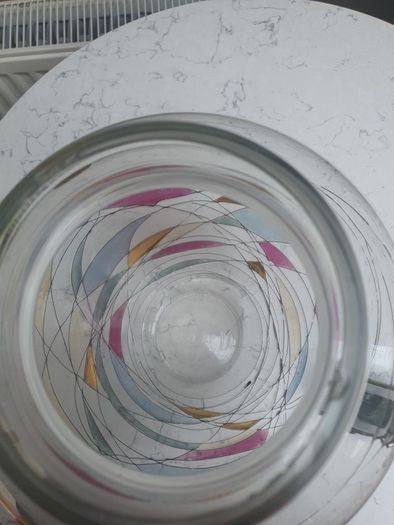 Large Vintage Clarenbridge Glass Vase