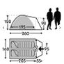 Kampa Brighton 2 tent Image 5