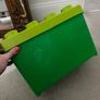 larger Lego storage box / green Image 3