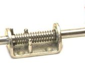 Heavy duty zinc-plated M12 spring loaded bolt, shoot bolt, trailer transporter