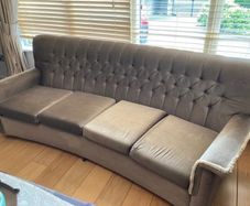 Vintage sofa and two Armchairs