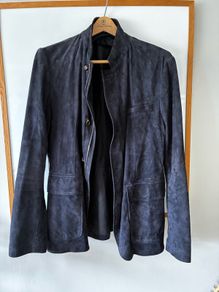 Eleventy suede jacket