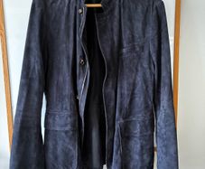 Eleventy suede jacket