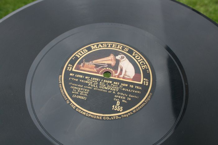 Antique Gramophone records