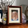 Vintage Madonna del Parto Renaissance Print Framed Image 3