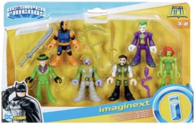 BRAND NEW Imaginext DC Super Friends Legends of Batman Villains of Gotham City