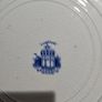 Antique 1930'  LANDSCAPE BLUE by W R Midwinter Dinner Plate Image 2