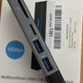 M.2 NVME Enclousure, USB-C External M.2 SSD Enclosure with USB Hub, M.2 Hard Drive Enclousure Supports 2242/2260/2280 M.2 SSD, USB 2.0/SD/TF Card Image 3