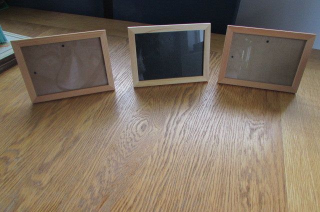 Pine Photo Frames x 3 for Sale