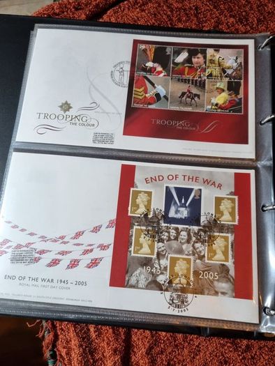 Mint UK FDC album