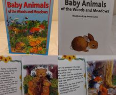 Baby Animals Of The Woods And Meadows Hardback Book