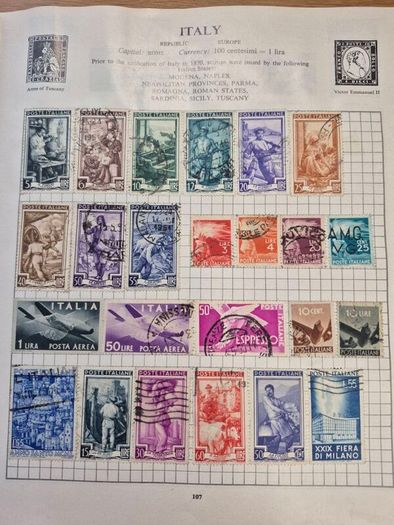 Stamps of the world stanley gibbson album