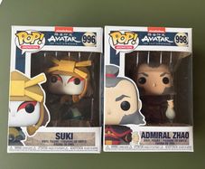Funko Pops - Avatar the last Airbender Suki & Admiral Zhao
