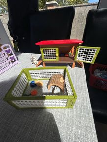 Schleich rabbit hutch